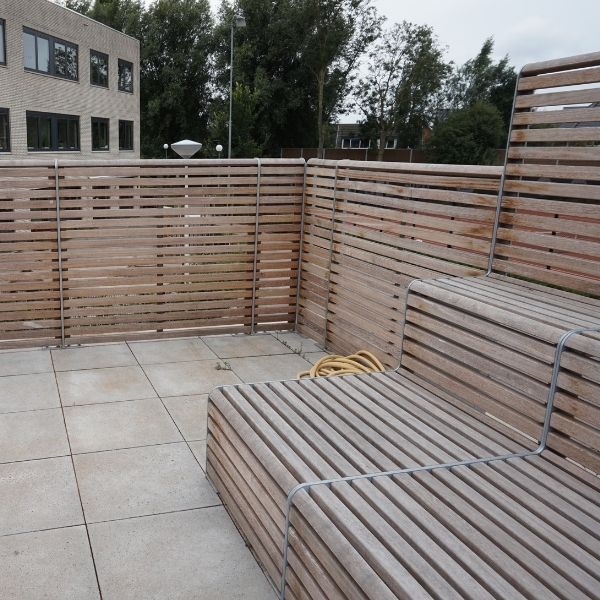 101967 + 107012 tribunebanken buitenbanken zitbanken banken sportcentrum